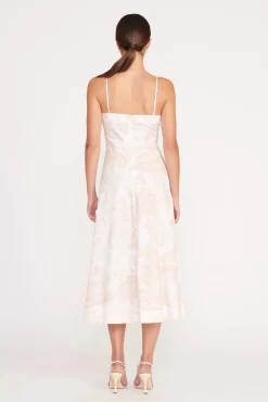 AMARANTH DRESS IVORY BEIGE TOILE