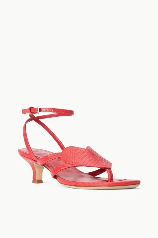 AMOUR KITTEN HEEL  RED ROSE