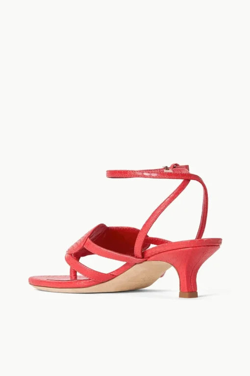 AMOUR KITTEN HEEL  RED ROSE