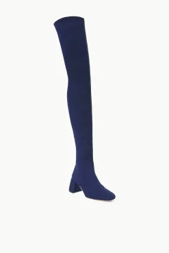 ANDY OVER THE KNEE BOOT NAVY