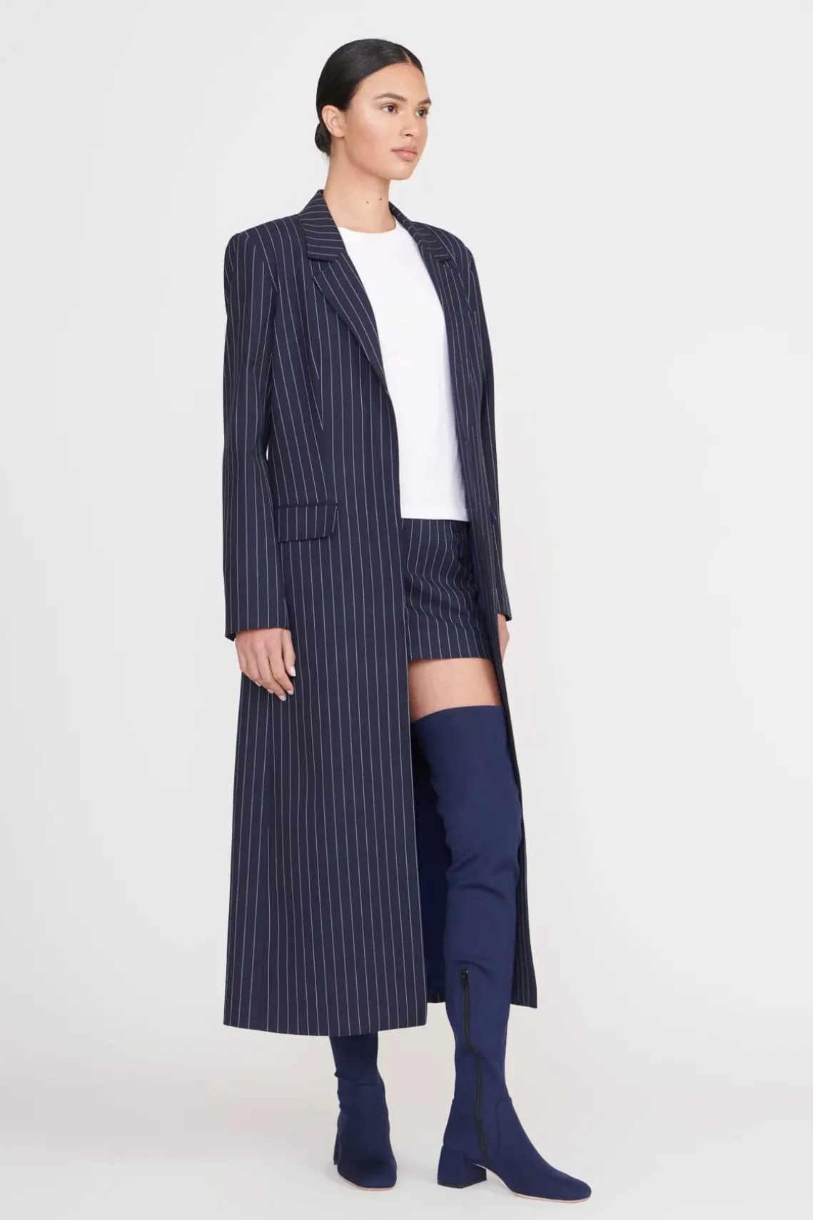 ANDY OVER THE KNEE BOOT NAVY