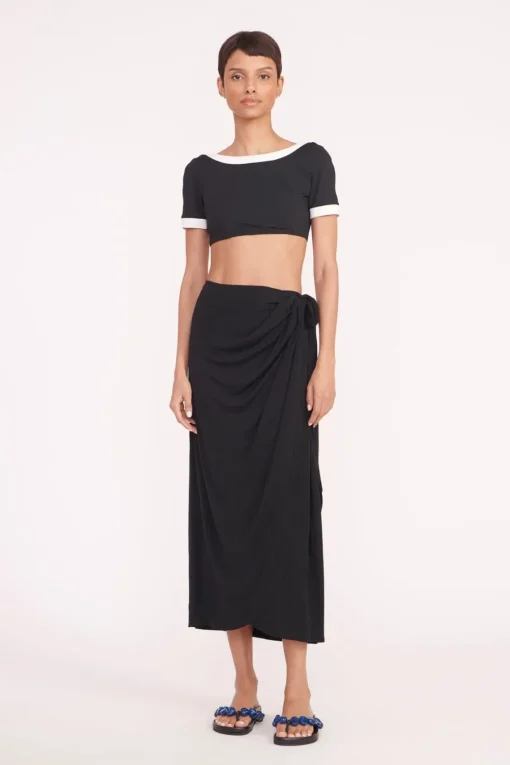 ANGELICA COVERUP SKIRT  BLACK