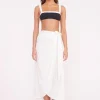 ANGELICA COVERUP SKIRT  WHITE