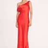 ASHANTI DRESS  RED ROSE