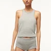 AURI SHORT  HEATHER GREY