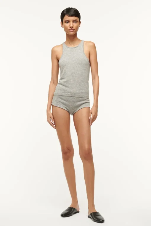 AURI SHORT  HEATHER GREY