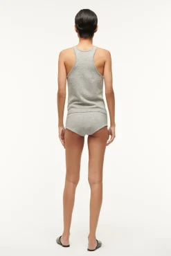 AYANA TOP HEATHER GREY