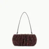 BEADED BEAN BAG  MAHOGANY BLACK