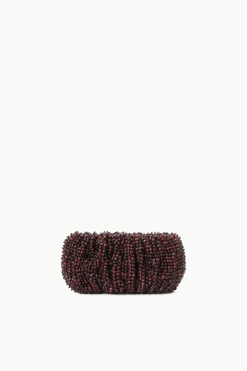 BEADED BEAN BAG  MAHOGANY BLACK