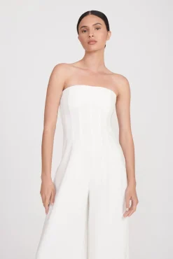 BENJAMIN JUMPSUIT  ECRU