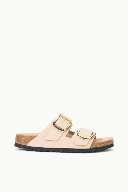 BIRKENSTOCK ARIZONA BIG BUCKLE SANDAL  HIGH SHINE NEW BEIGE