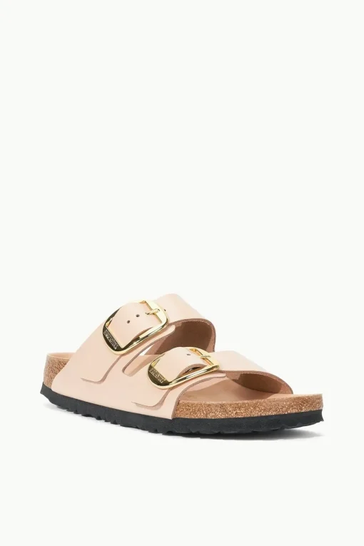 BIRKENSTOCK ARIZONA BIG BUCKLE SANDAL  HIGH SHINE NEW BEIGE