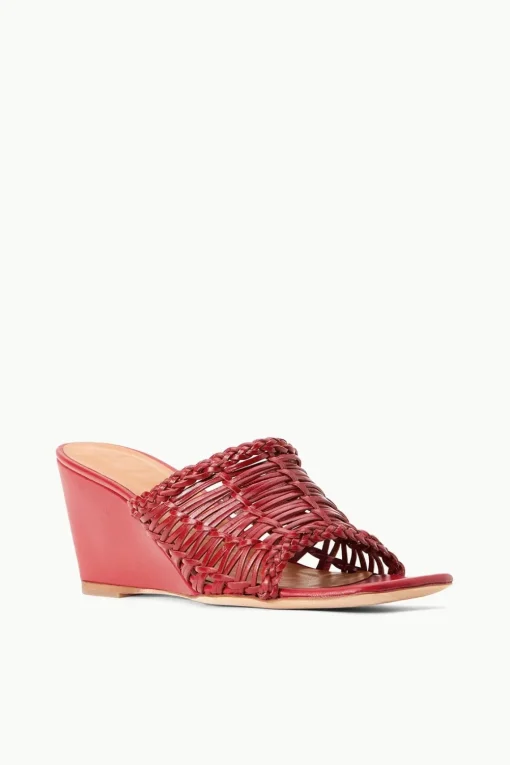 BLAIR WOVEN WEDGE  RUBY