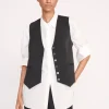 BRETT VEST  BLACK