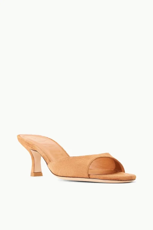 BRIGITTE MULE  TAN SUEDE