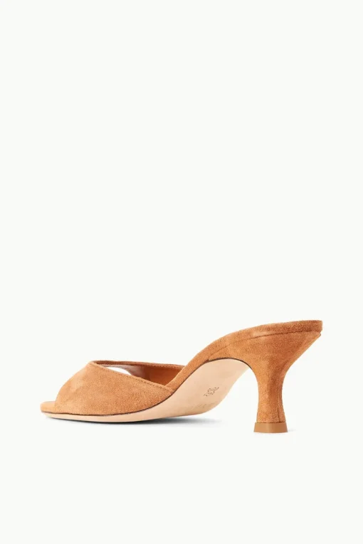 BRIGITTE MULE  TAN SUEDE