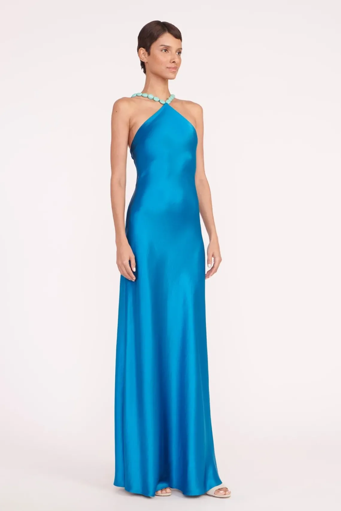 CADENCE DRESS ISLAND BLUE