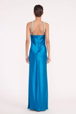 CADENCE DRESS ISLAND BLUE