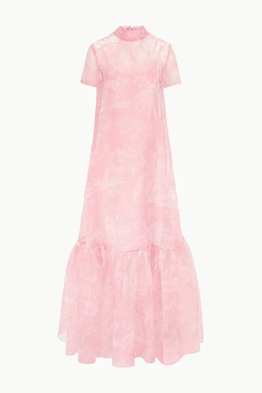CALLUNA DRESS  CHERRY BLOSSOM IVORY TOILE