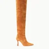 CAMI OVER THE KNEE BOOT  TAN SUEDE