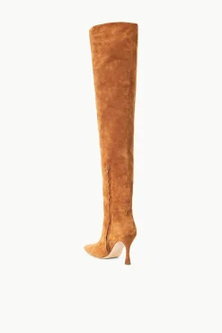 CAMI OVER THE KNEE BOOT  TAN SUEDE
