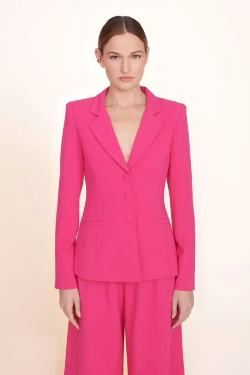 CARSON BLAZER  MAGENTA