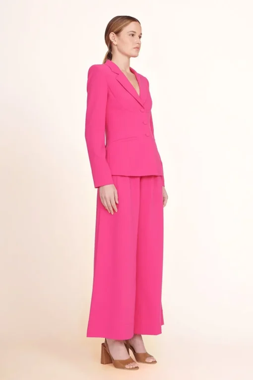 CARSON BLAZER  MAGENTA