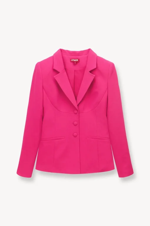 CARSON BLAZER  MAGENTA