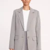 CITY BLAZER  HEATHER GREY