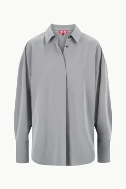 COLTON SHIRT  HEATHER GREY SUITING