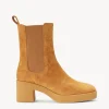 CYBIL BOOT  CASHEW SUEDE