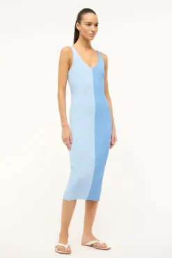 DANA DRESS  PERIWINKLE MULTI