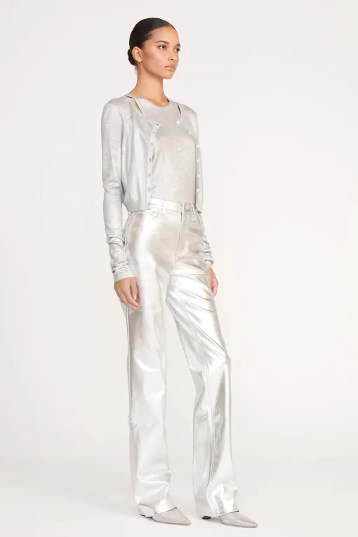 DEANNA CARDIGAN  SILVER