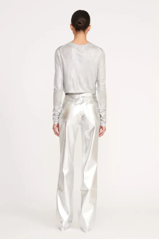 DEANNA CARDIGAN  SILVER