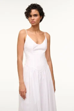 DENA DRESS  WHITE