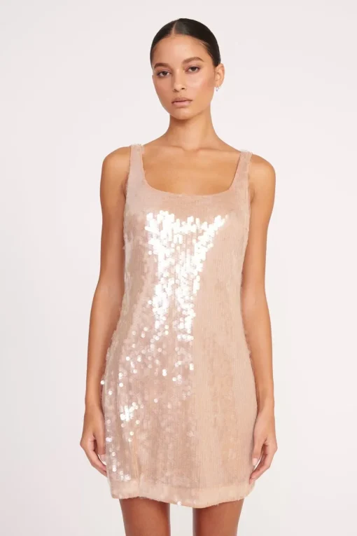 ECLIPSE DRESS  BEIGE