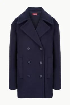 ELORA PEACOAT  NAVY