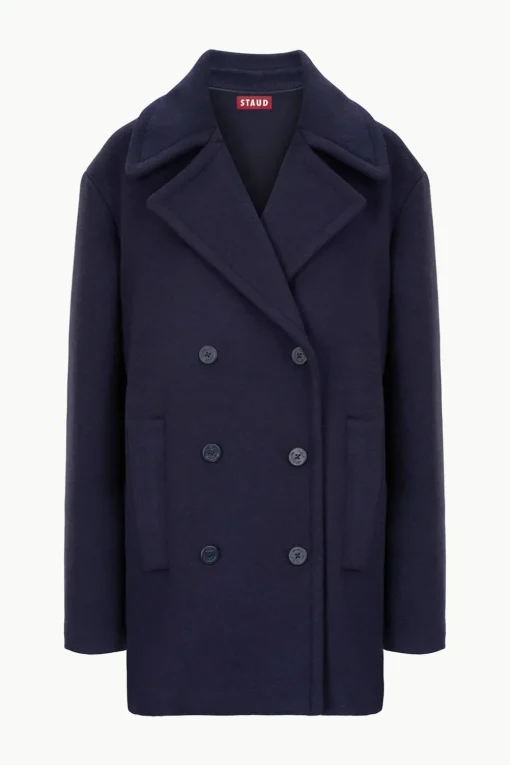 ELORA PEACOAT  NAVY
