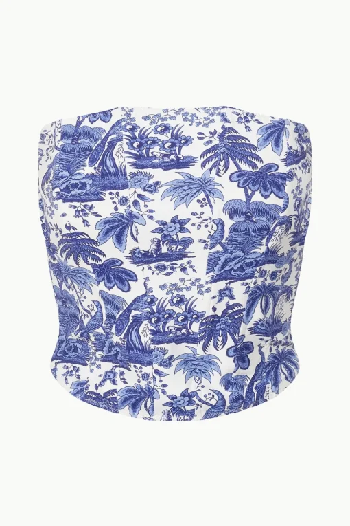 FRANCESCA BIKINI TOP  BLUE TOILE