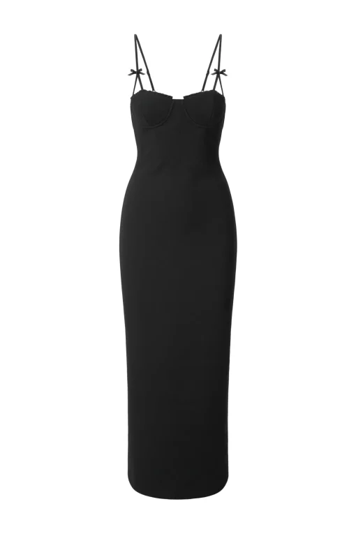 GEORGINA DRESS  BLACK