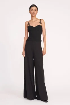 GEORGINA TOP  BLACK