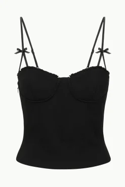 GEORGINA TOP BLACK