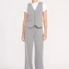 GRAYSON PANT  HEATHER GREY SUITING