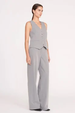 GRAYSON PANT  HEATHER GREY SUITING