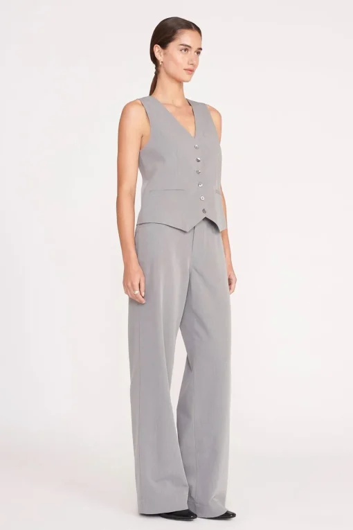 GRAYSON PANT  HEATHER GREY SUITING