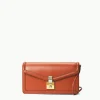 GWEN CLUTCH  TAN