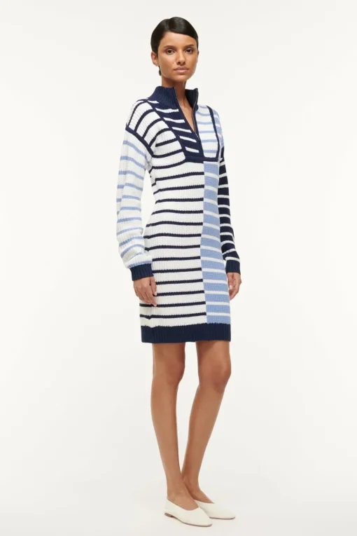 HAMPTON MINI DRESS  ADRIATIC STRIPE