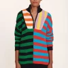 HAMPTON SWEATER  CABANA STRIPE MULTI