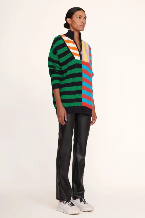HAMPTON SWEATER  CABANA STRIPE MULTI