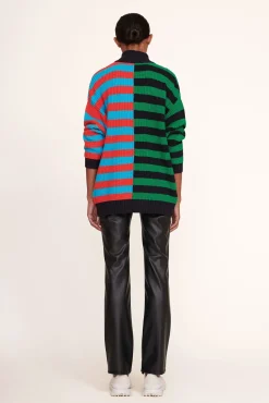 HAMPTON SWEATER  CABANA STRIPE MULTI